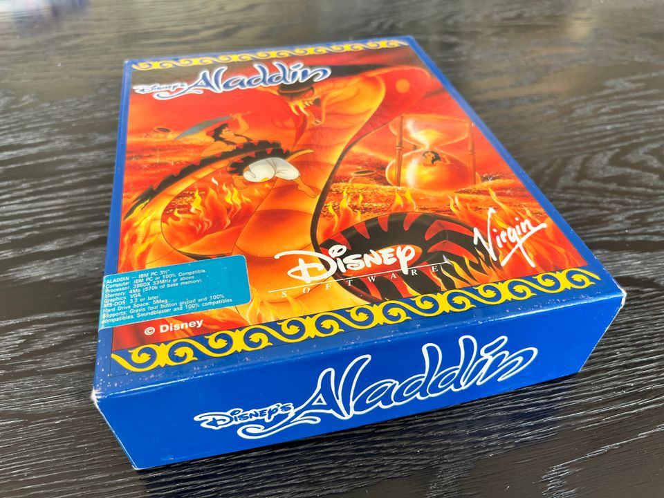 PC-peli Aladdin (MS-DOS)