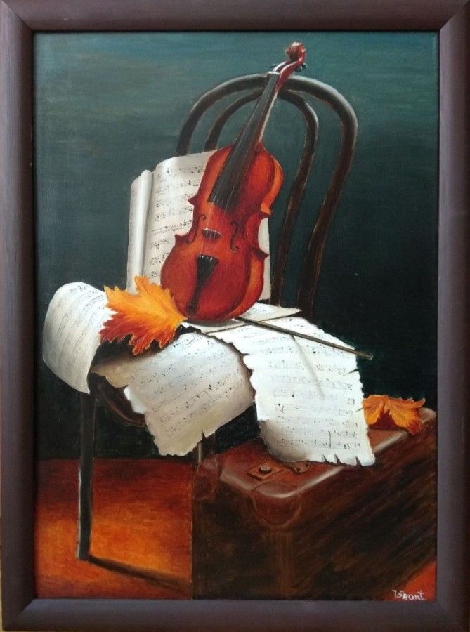 Taulu - Viktoria Brantin maalaus kankaalle