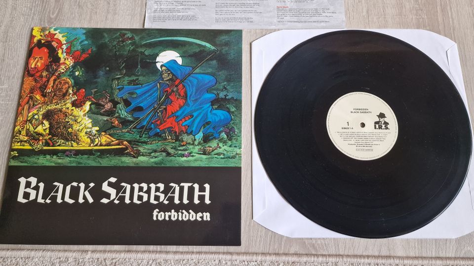 Black Sabbath Forbidden / Cross Purposes / Headless Cross vinyylit