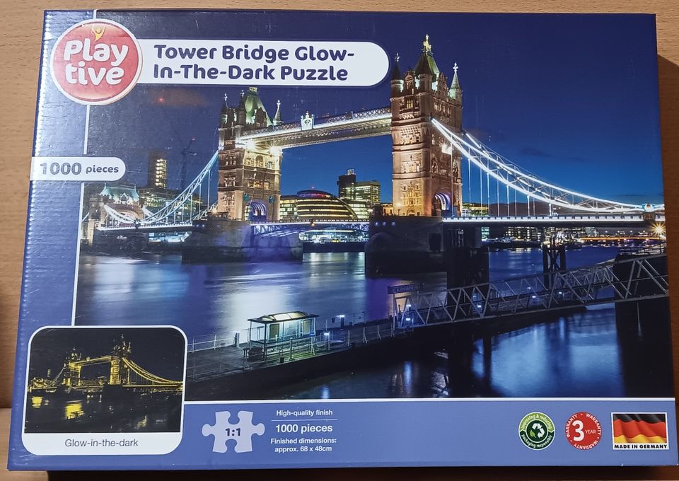 Playtive, Tower bridge 2, 1000 palan palapeli (avaamaton)