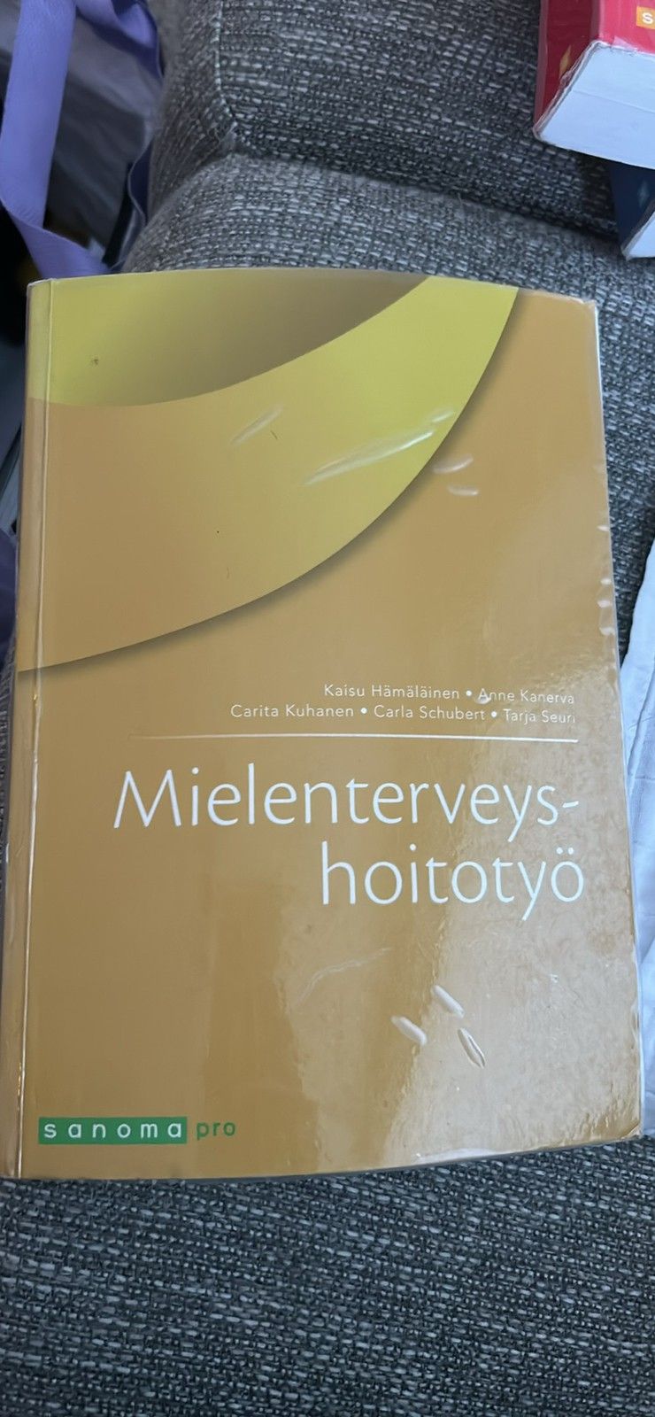 Mielenterveyshoitotyö kirja