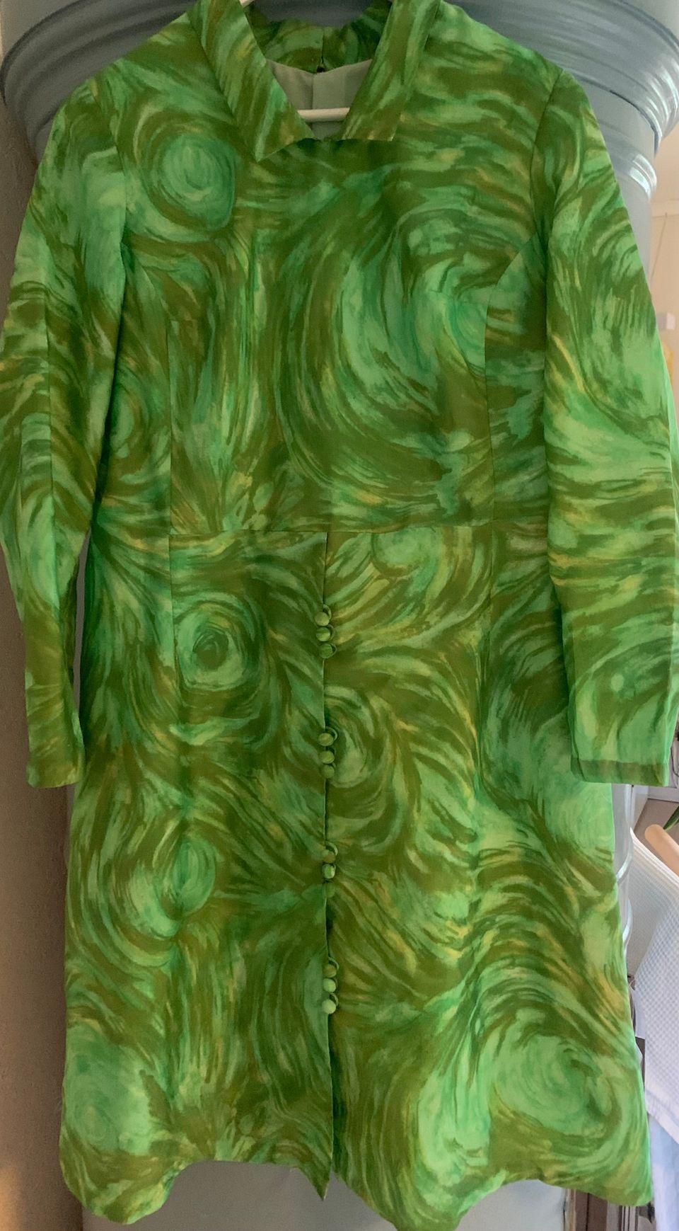 Retro mekko vihreä