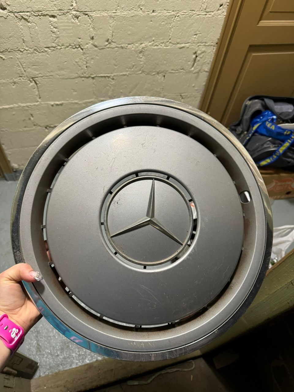 Mercedes Benz kapselit 4 kpl vanteet