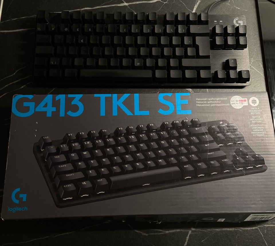 Logitech G413 TKL näppäimistö