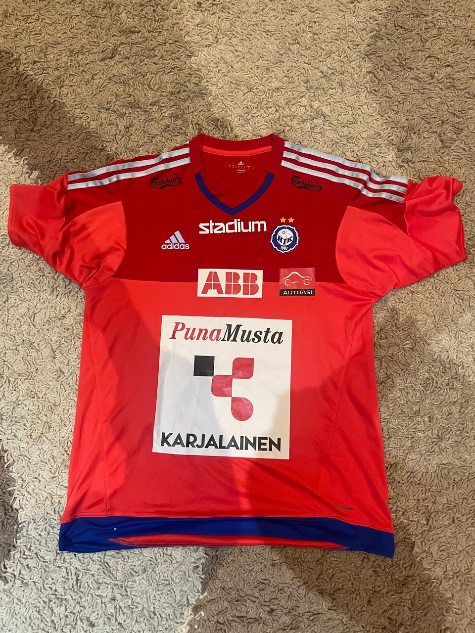 HJK Adidas maalivahdin pelipaita