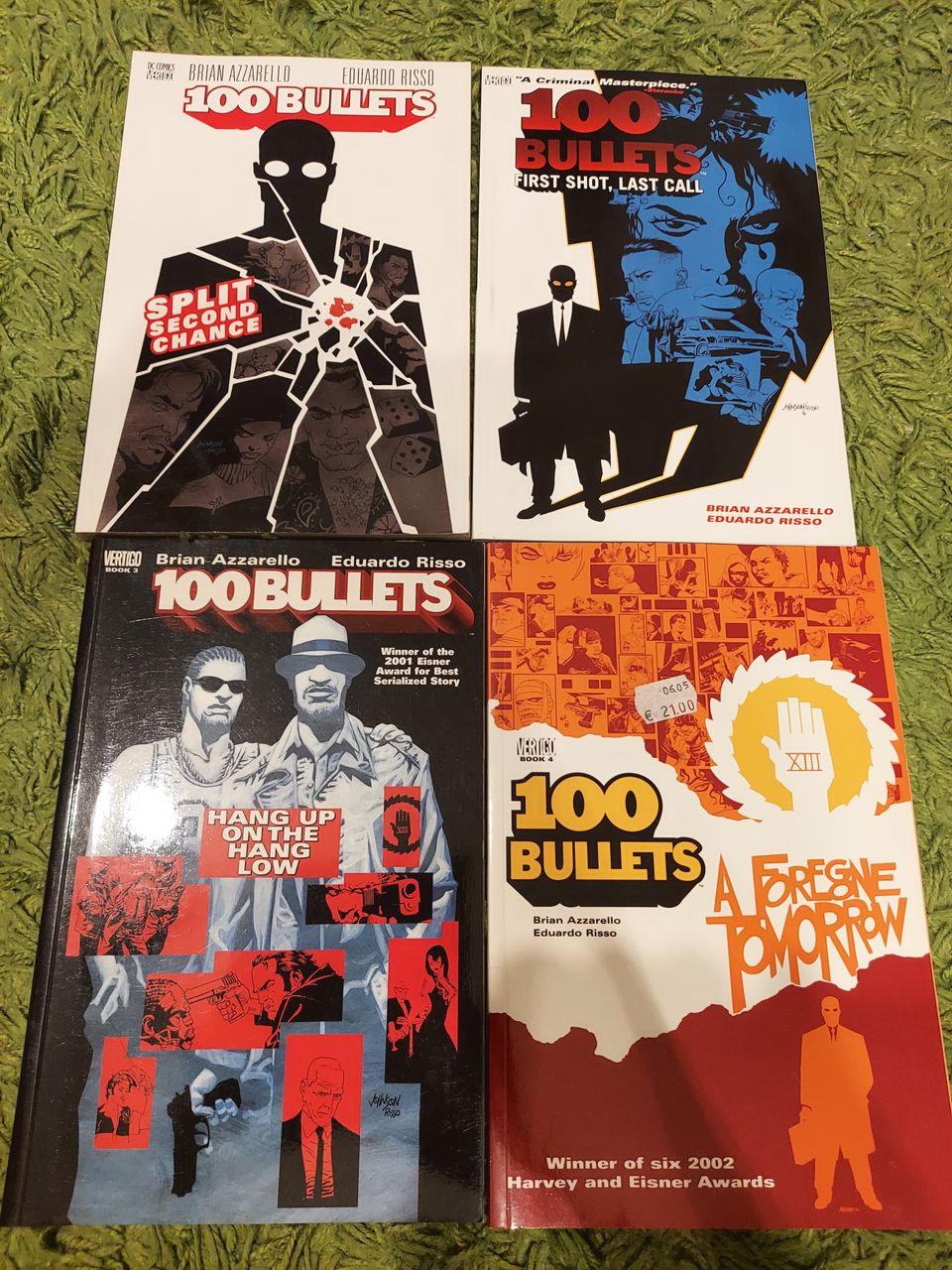 100 bullets sarjakuvat valikoima englanniksi