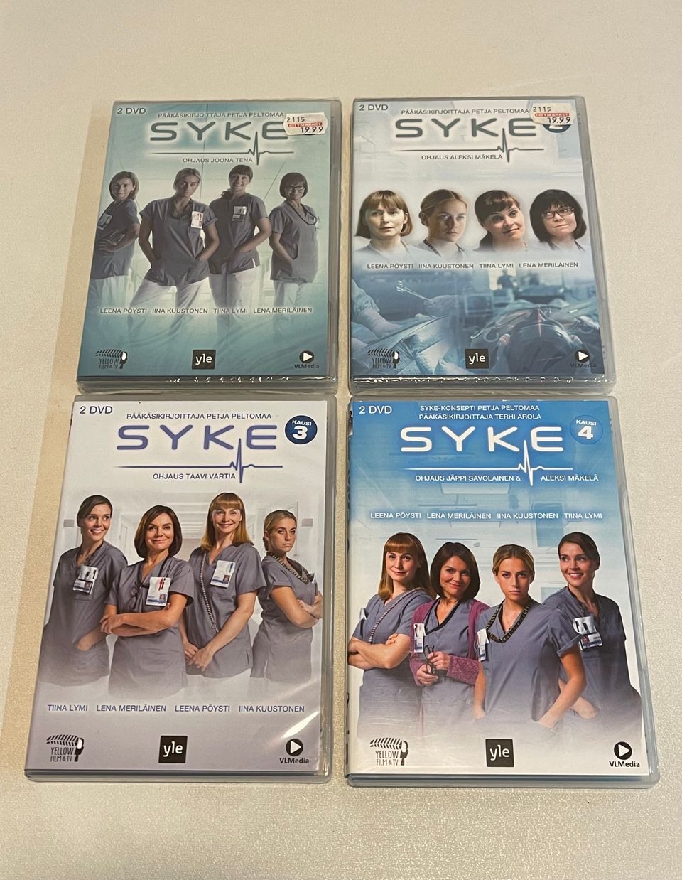 Syke (kaudet 1-4) DVD