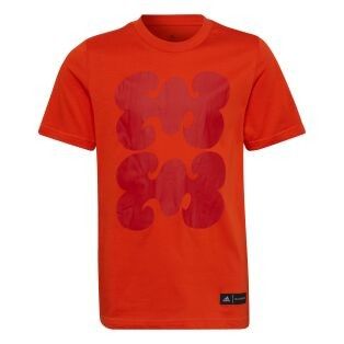 Adidas Marimekko Collab T-Shirt Jr - tyttöjen t-paita 152