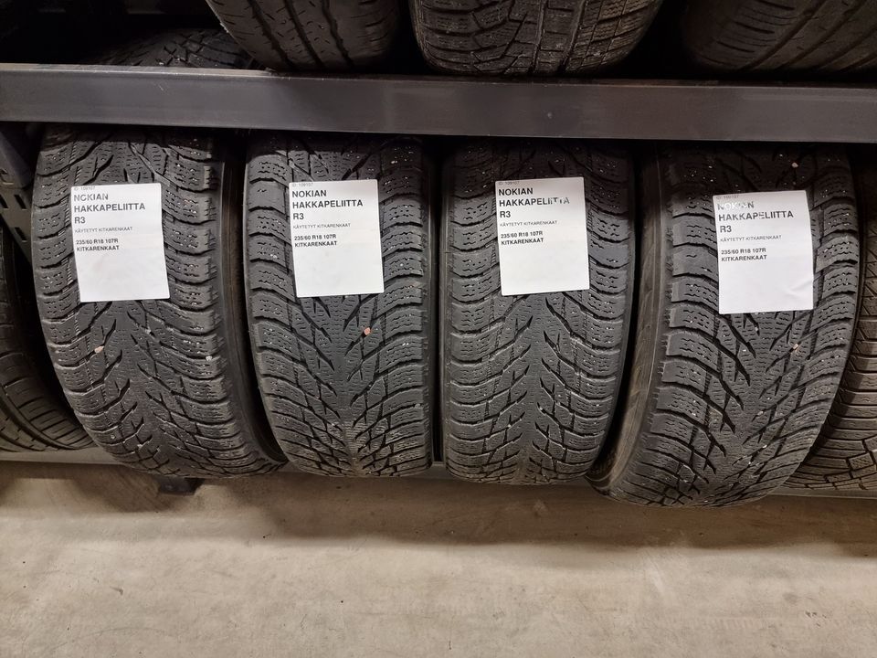 NOKIAN HAKKAPELIITTA R3 235/60 R18 107R Kitkarenkaat