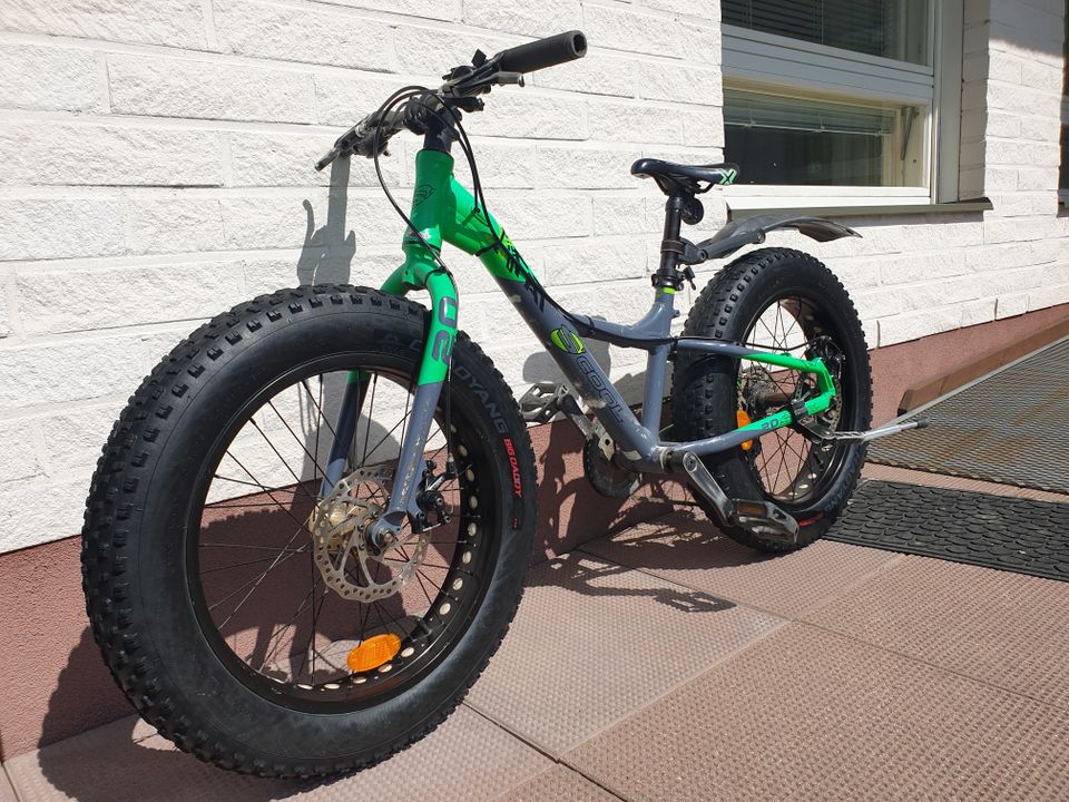 Lasten fatbike 20 tuumaa