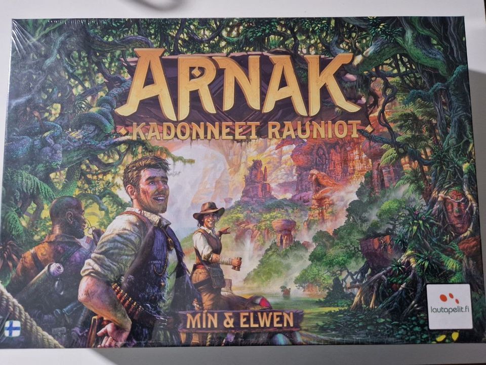 Peli Arnak - Kadonneet Rauniot (uusi, avaamaton pakkaus)