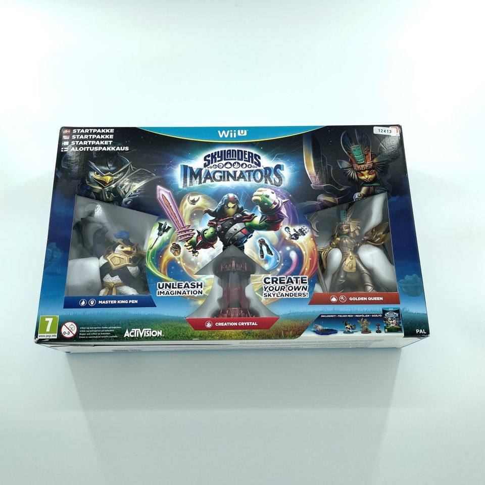 Skylanders Imaginators aloituspakkaus Wii U JNS