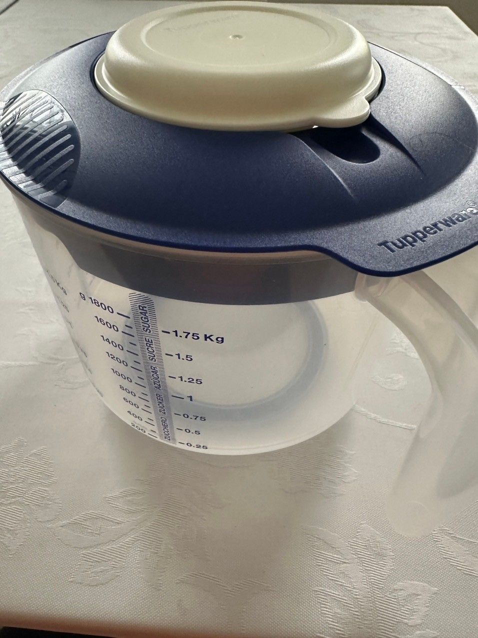 Tupperware Eazy Mittamari 2 litraa sininen