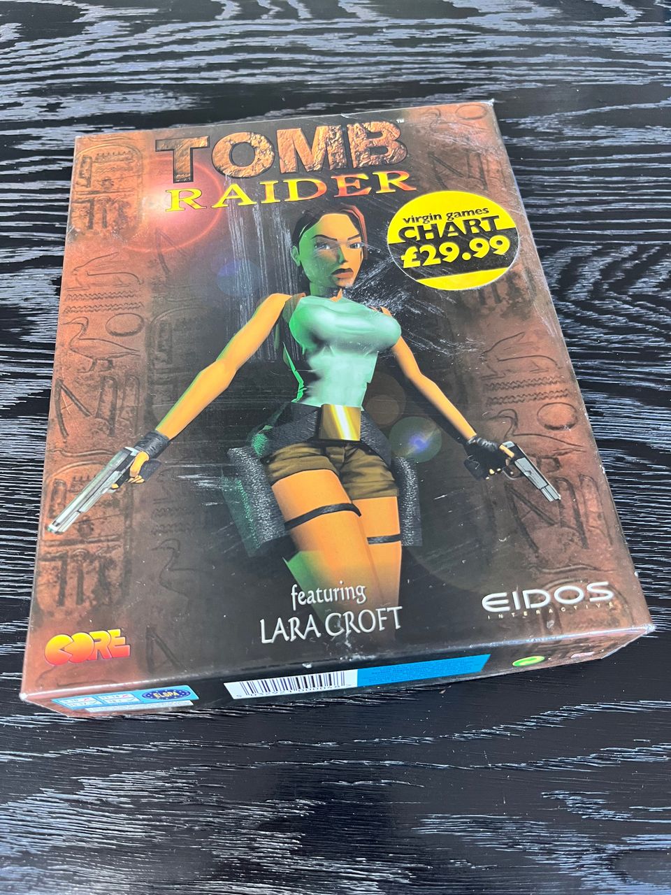 PC-peli Tomb Raider (MSDOS)