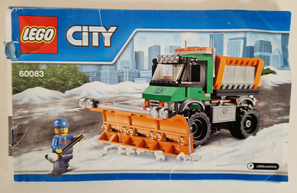 Lego City 60083 Kuorma-auto ja lumiaura