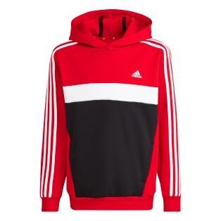 Adidas Tiberio 3-Stripes Colorblock Hoodie Jr - lasten huppari 128 - 140