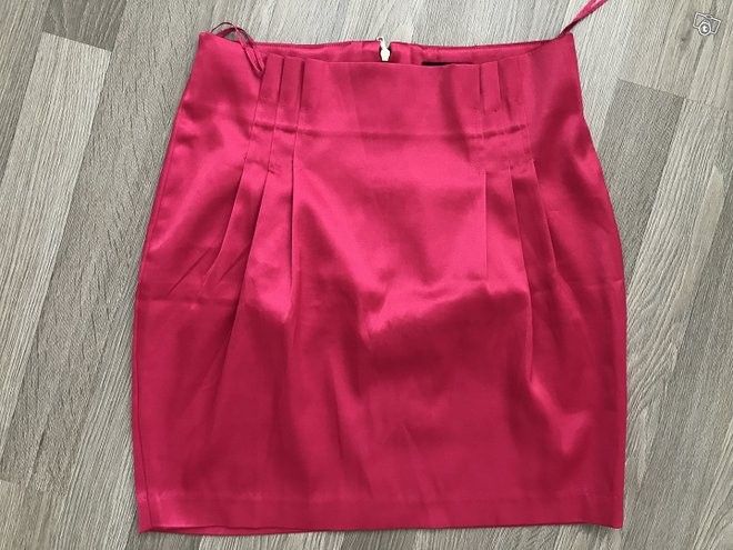 Gina tricot Ginatricot pinkki fuksia hame kynähame S 36