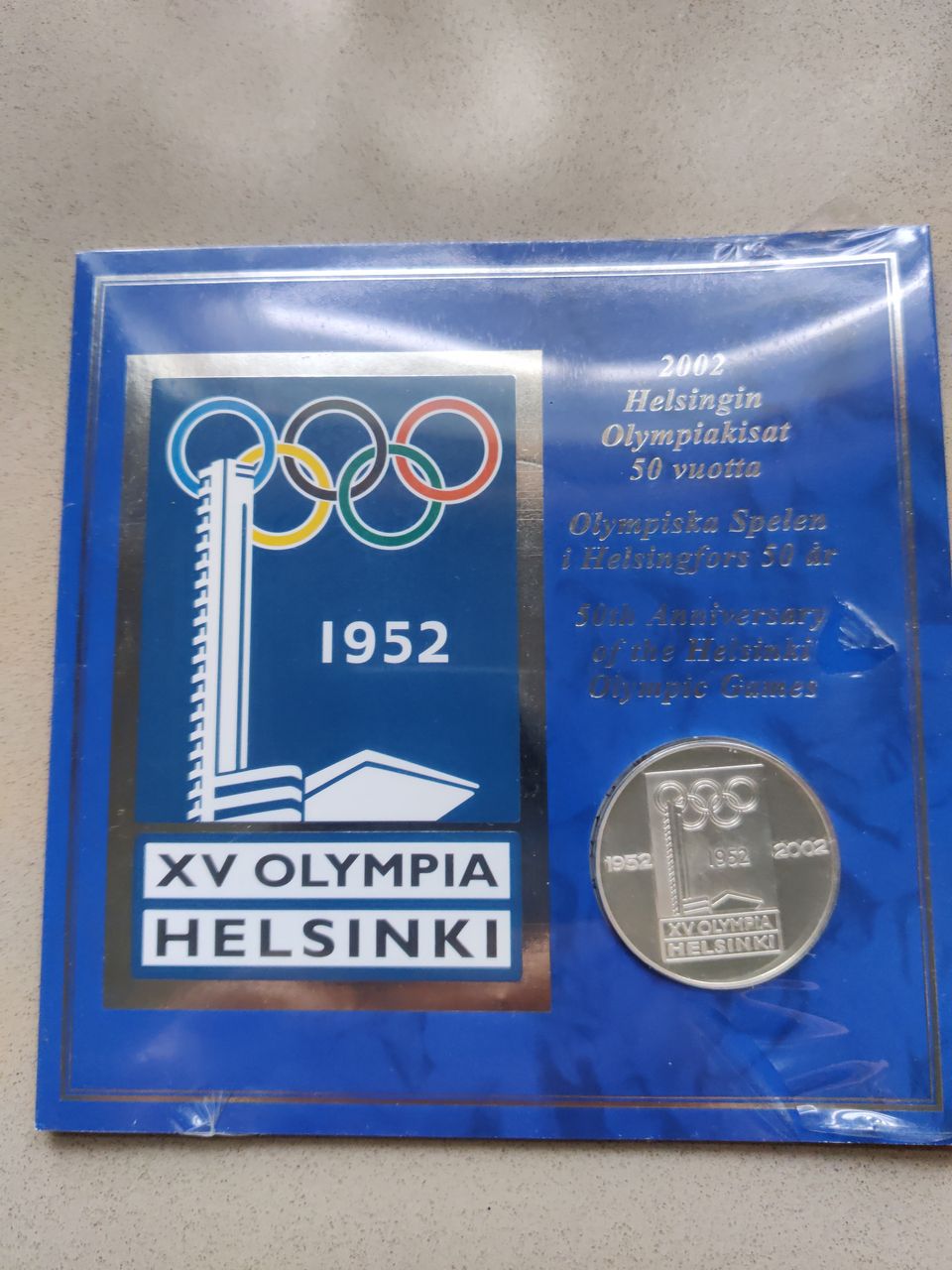 Helsinki Olympia 50-vuotta raha