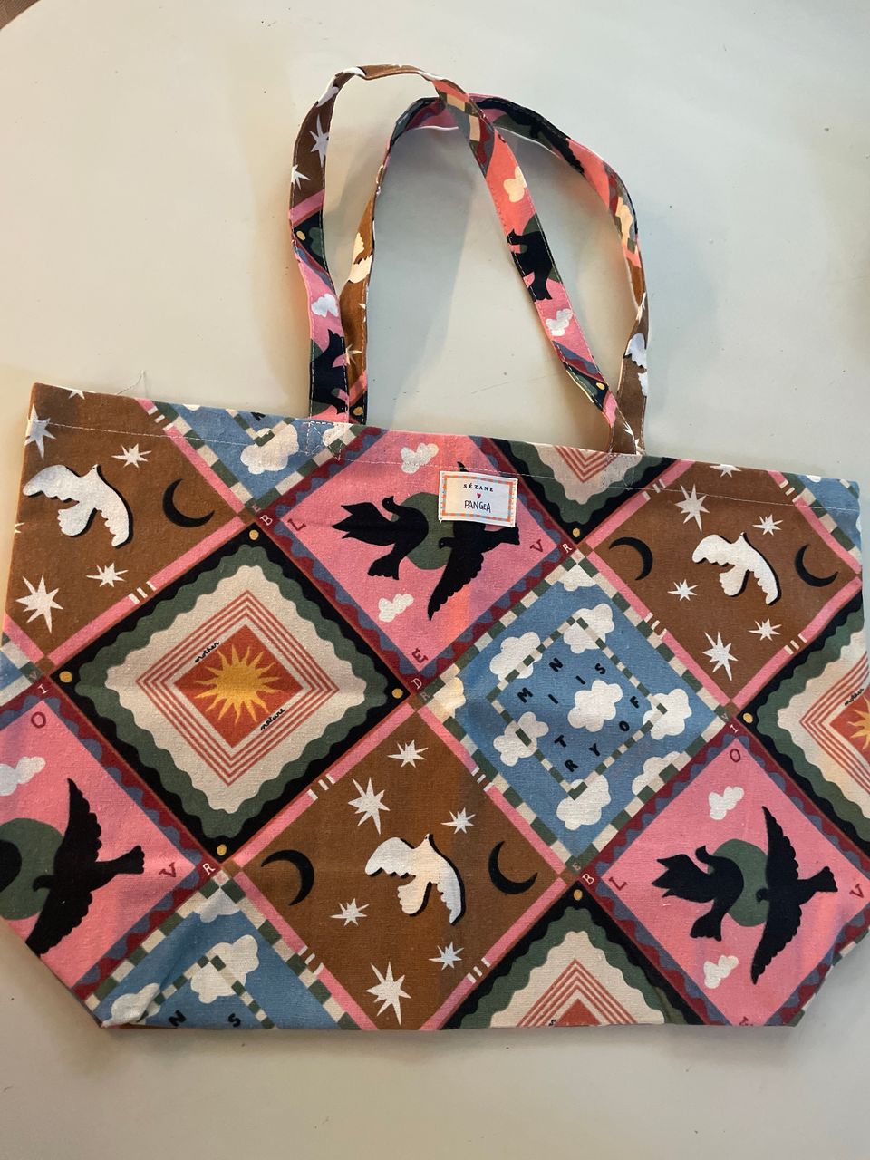 Sezane tote bag Pangea, käyttämätön