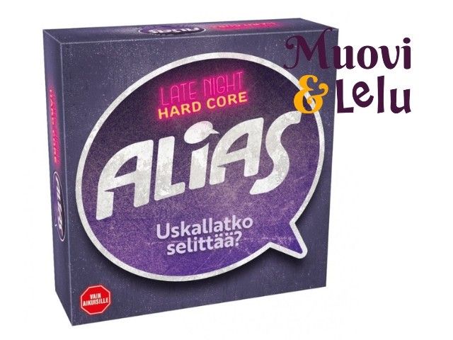 Alias Late Night Hard Core -sanapeli UUSI 16,90