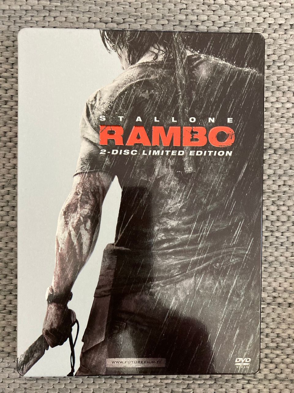 Rambo metallinen boksi ”limited edition”