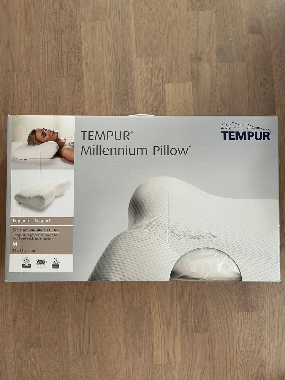 Käyttämätön Tempur tyyny