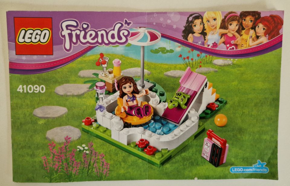 Lego Friends 41090 Olivia's Garden Pool