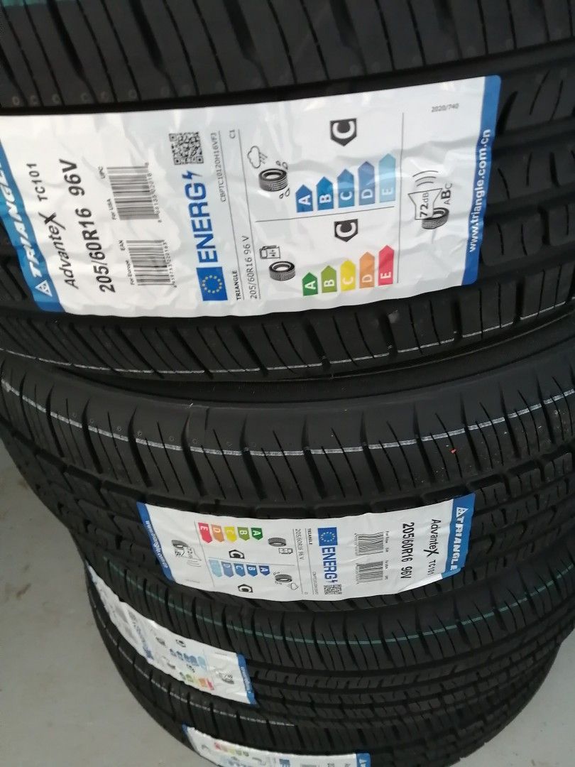 Uudet 205/60R16 kesärenkaat sis työt