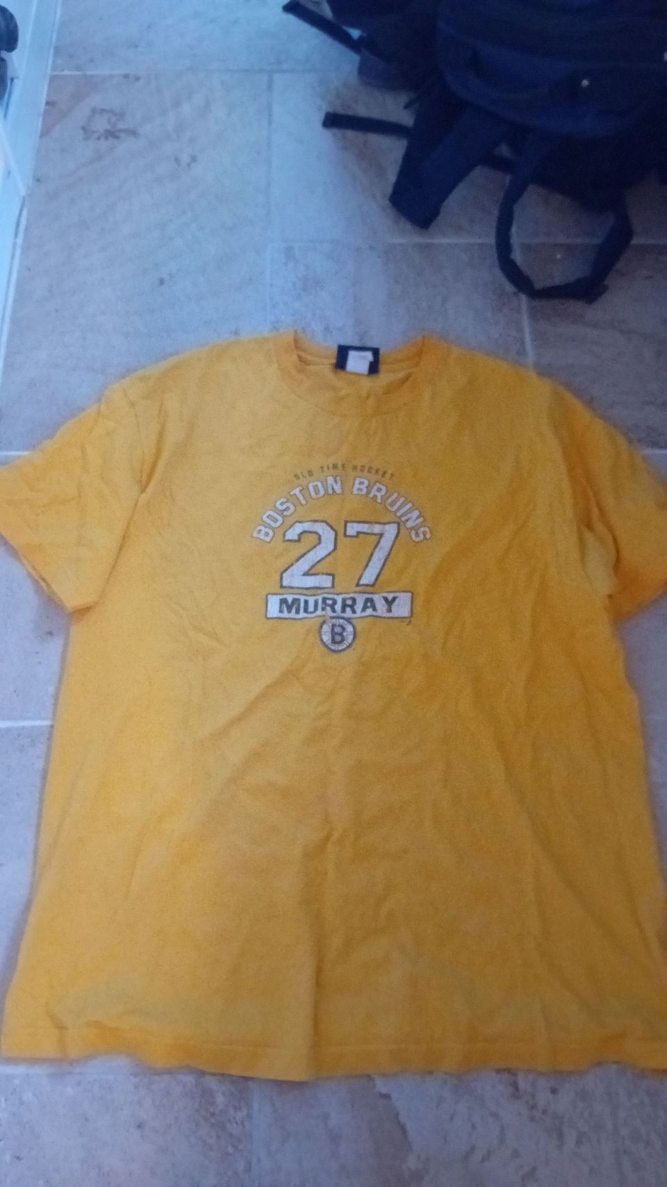 Keltainen Vintage T-Paita