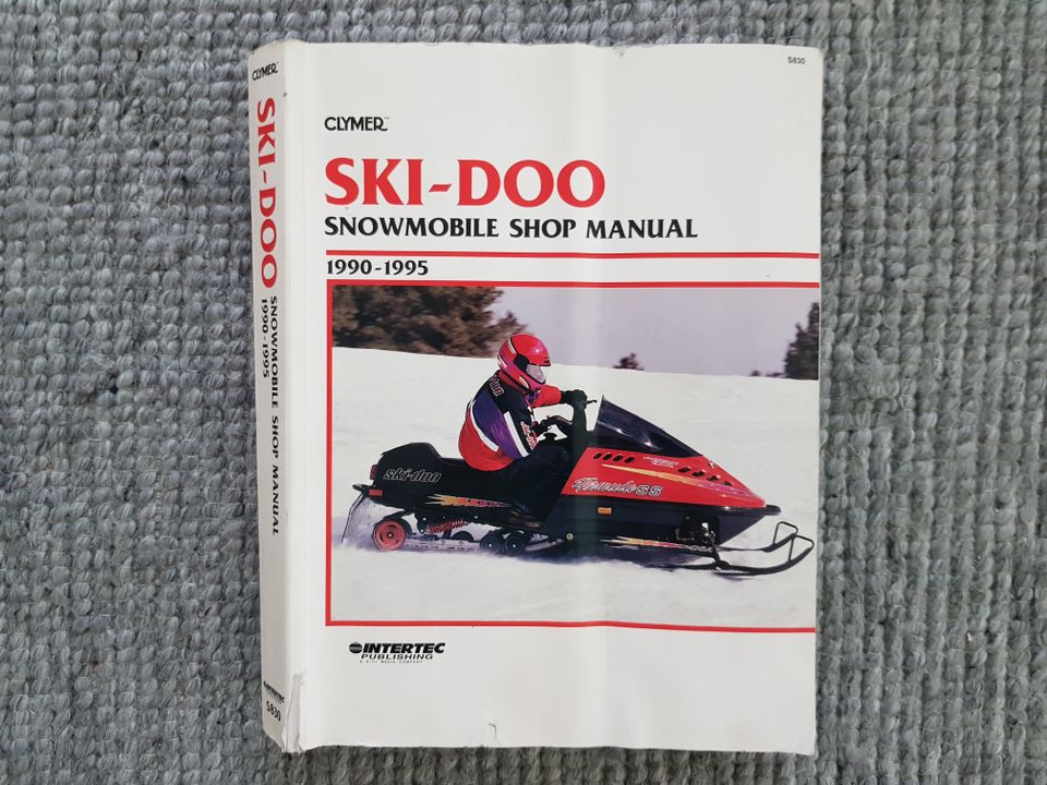 Ski-Doo Snowmobile Shop Manual 1990-1995