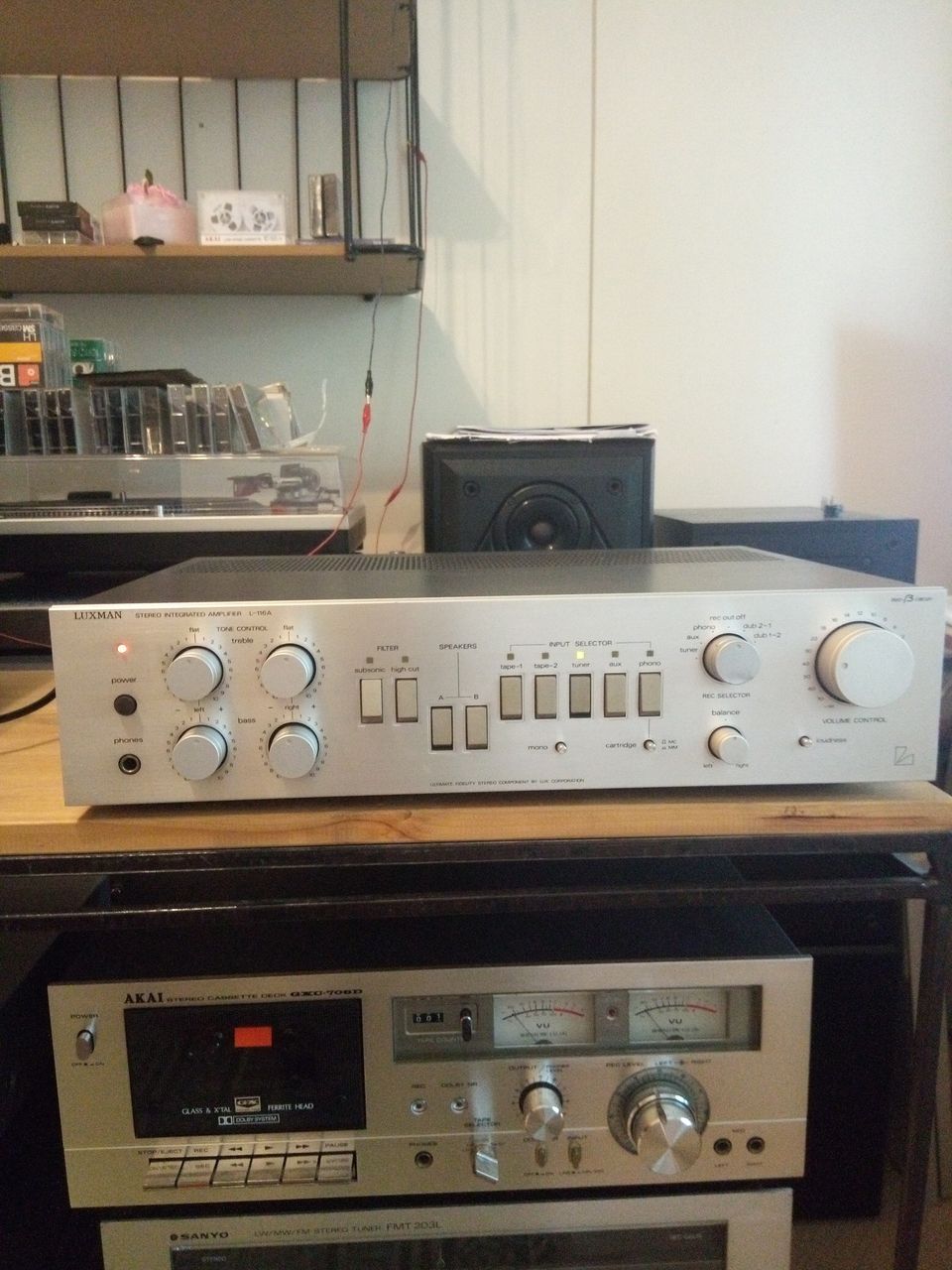 Luxman L-116A vahvistin "Vintage"