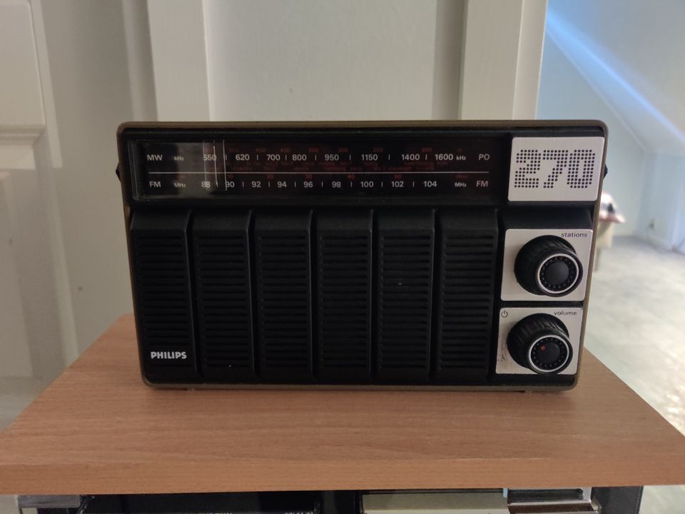 Philips radio 70/80 luvulta