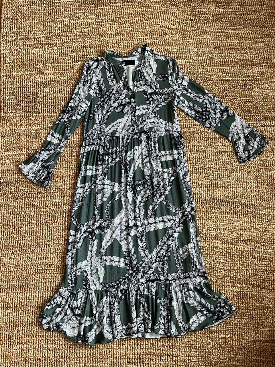 Vimma Tuuva-mekko salvianvihreä letti, koko M