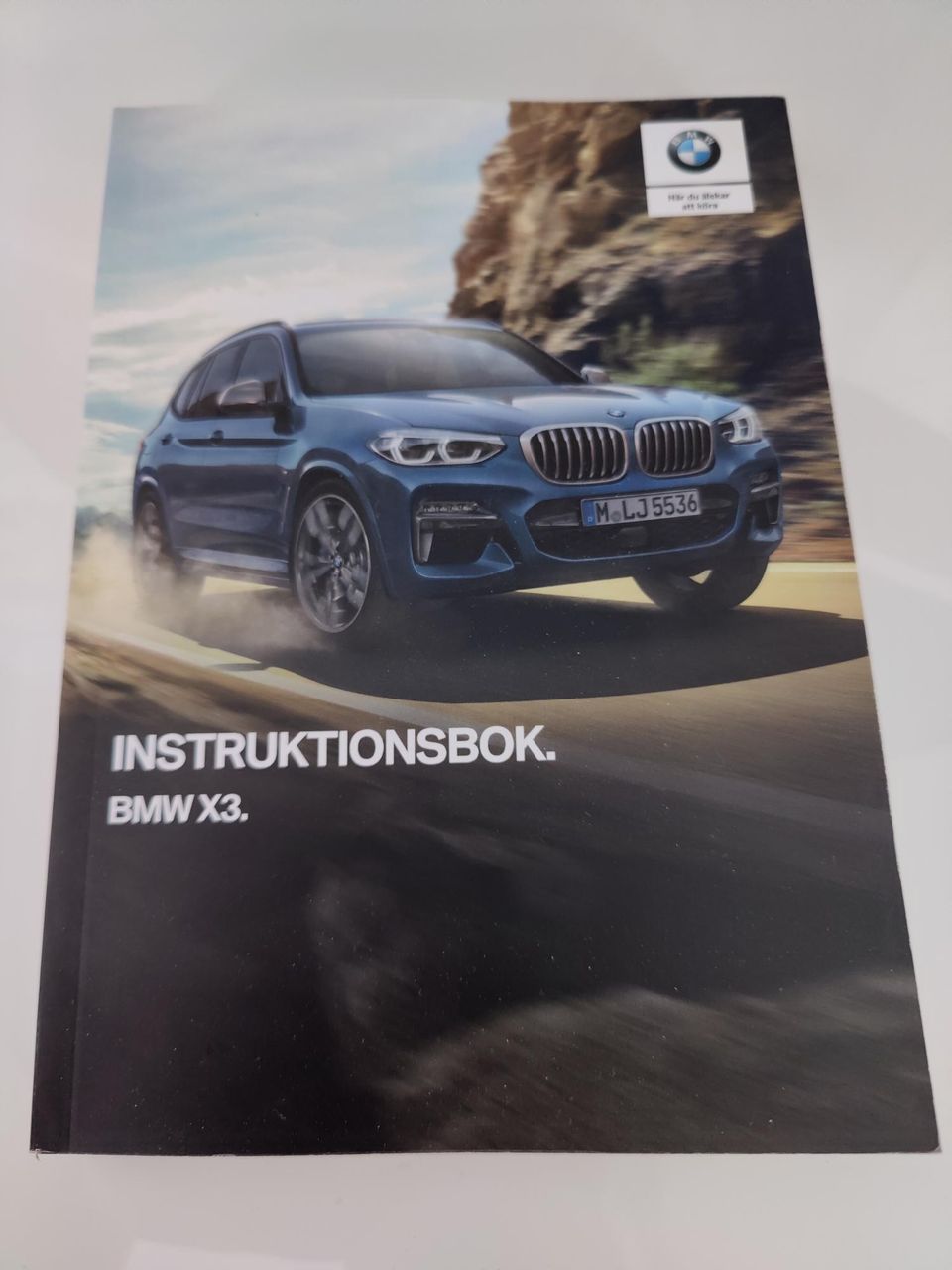 BMW X3 G05 käyttöohjekirja