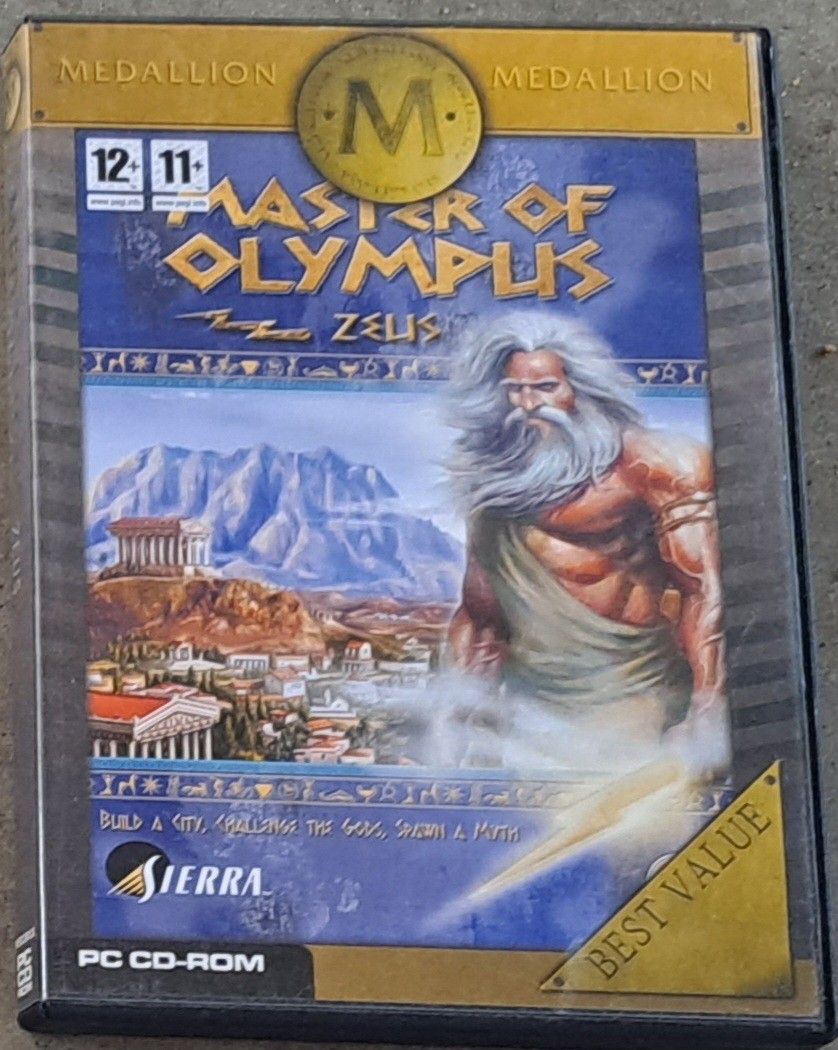 Master of olympus pc peli