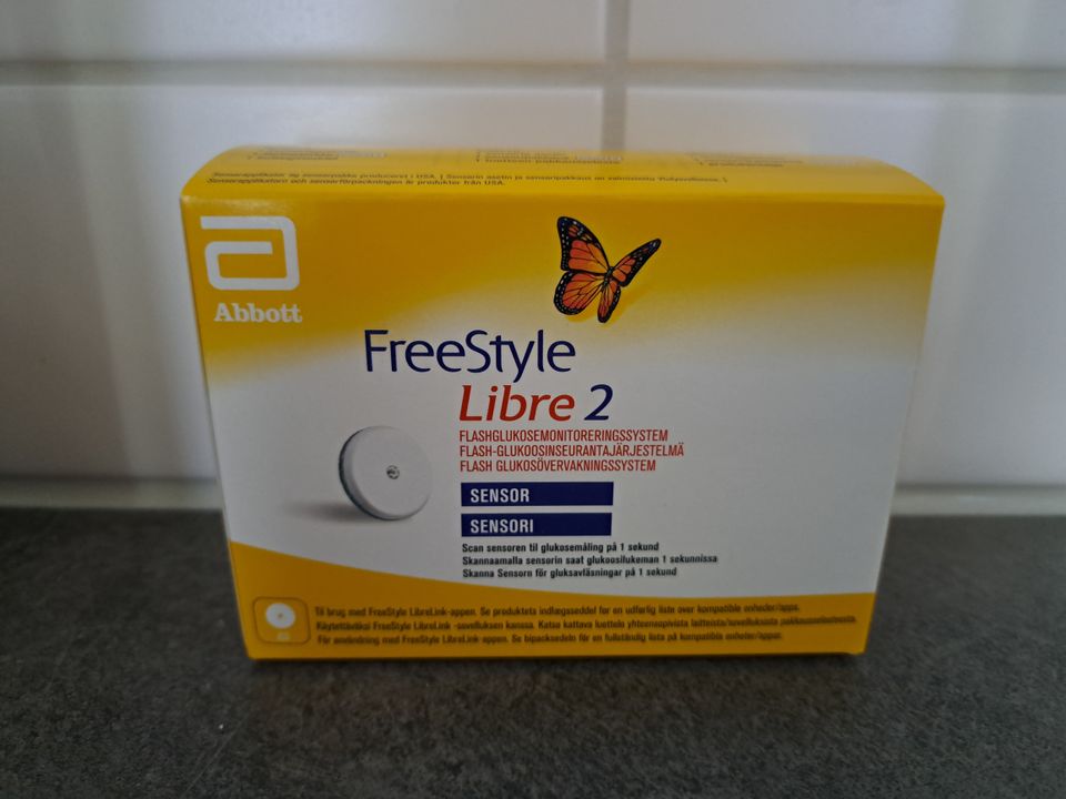 Abbott libre 2 glukoosisensori