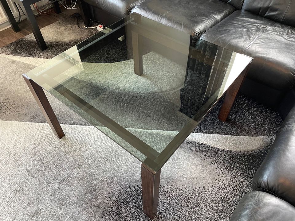 Sohvapöytä lasipöytä olohuoneenpöytä