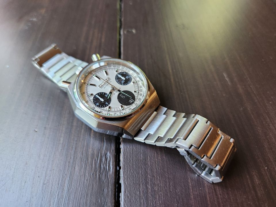 Citizen Bullhead Panda Chronograph