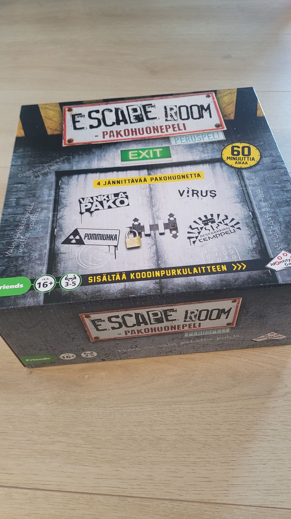 Escape room peli