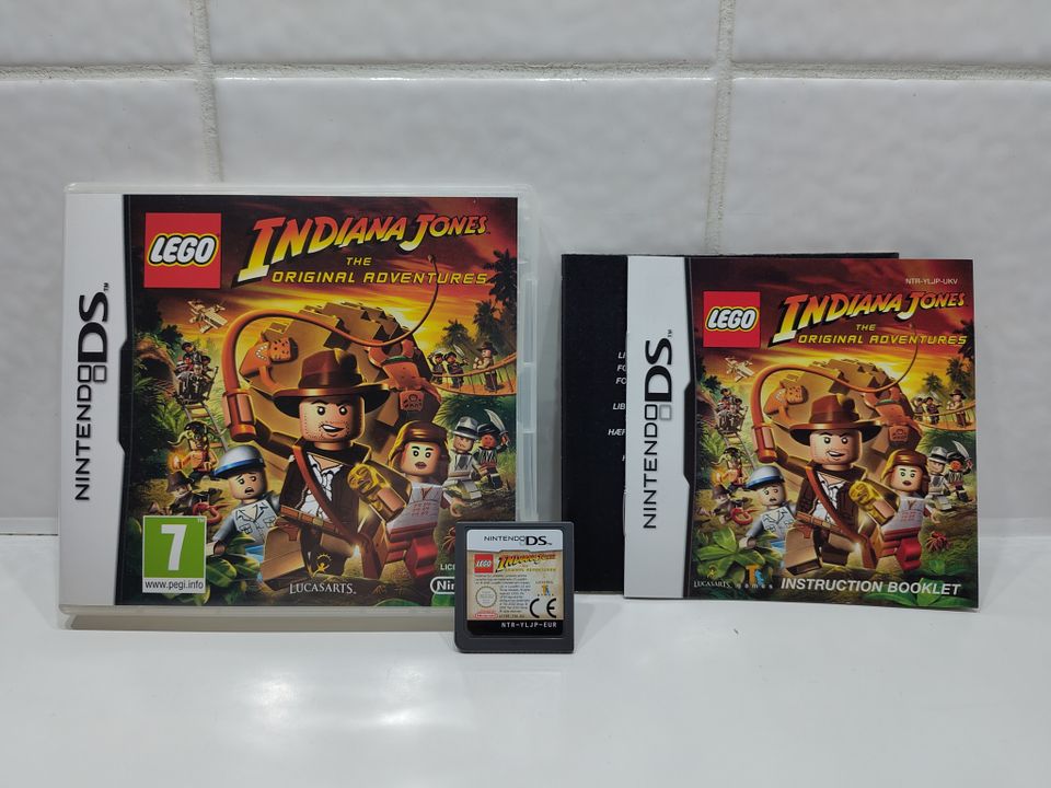 Lego Indiana Jones The Original Adventures DS (CIB) (+ postit 5,9€)