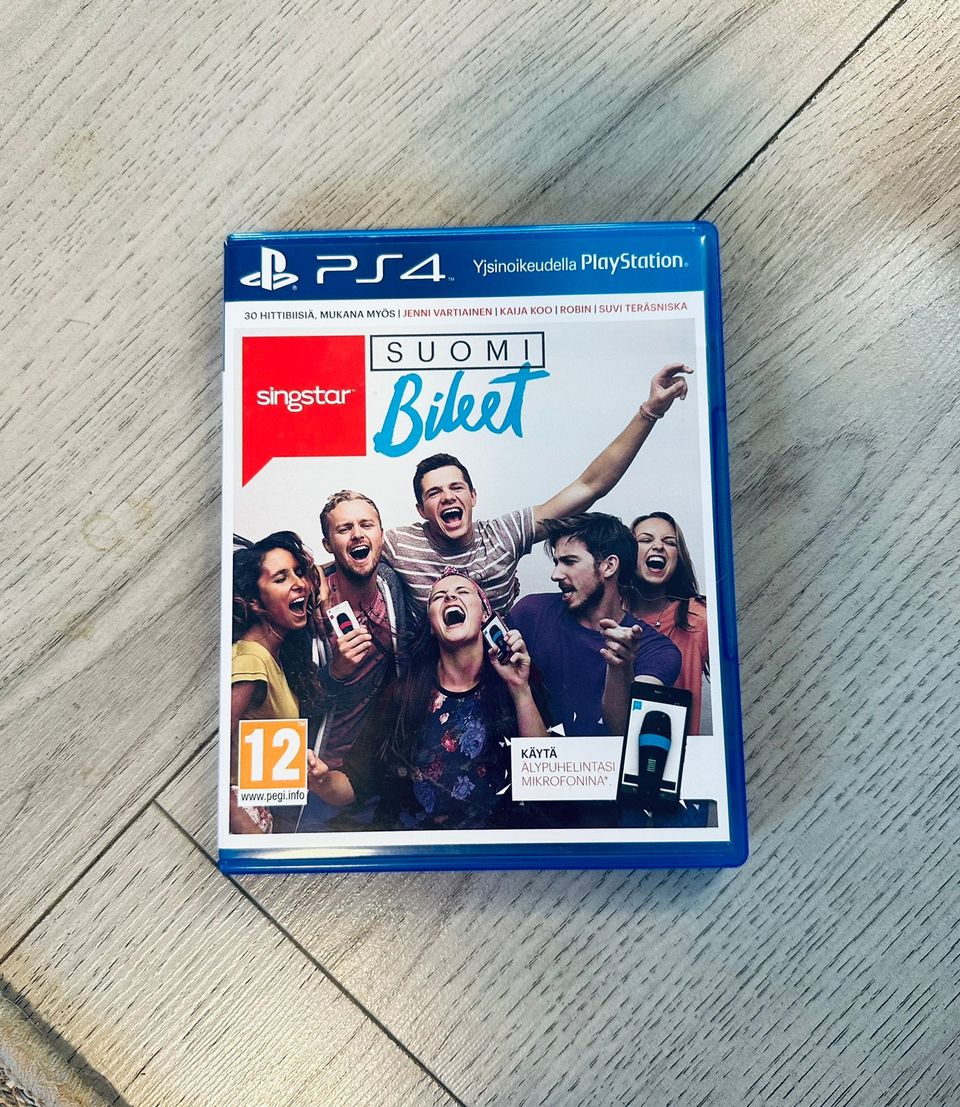 Singstar Suomibileet ps4