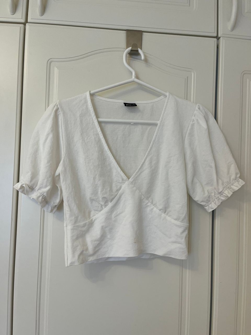 Gina tricot valkoinen paita