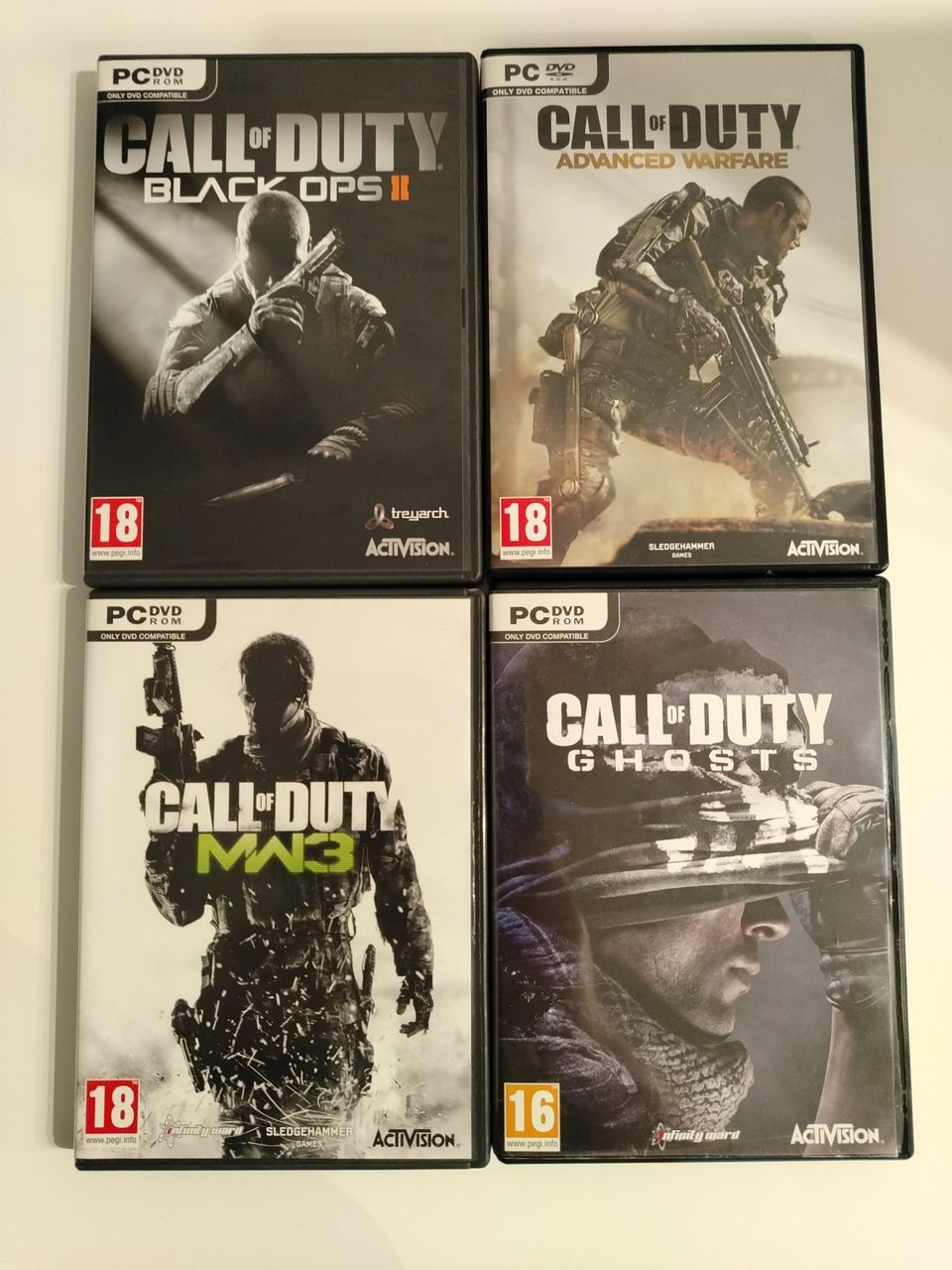 Call Of Duty PC/DVD pelipaketti