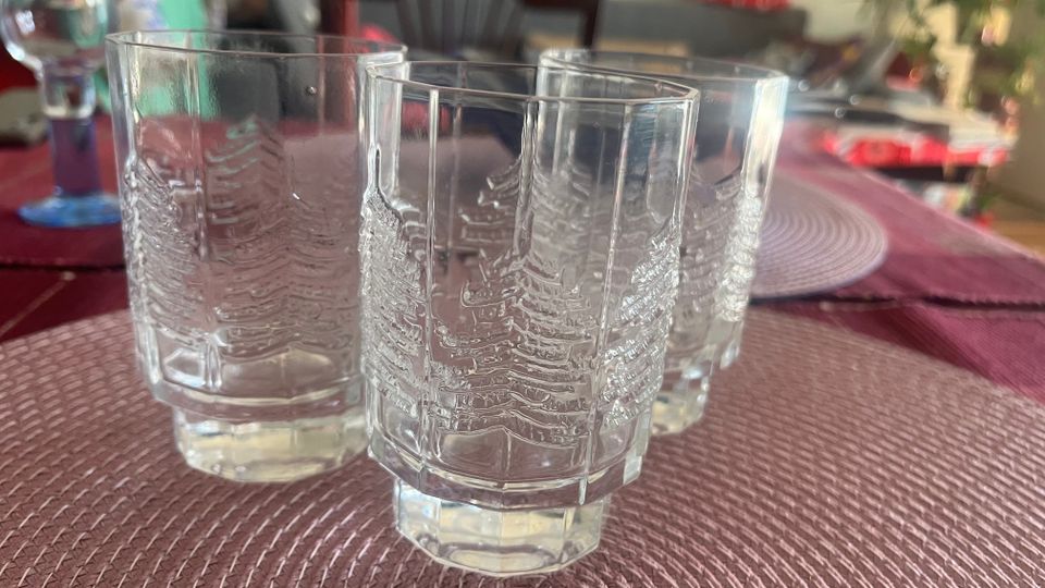 Iittala kuusi lasi 3 kpl