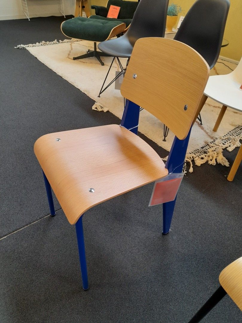 VITRA Standard-tuoli tammi/sininen (ovh965e)