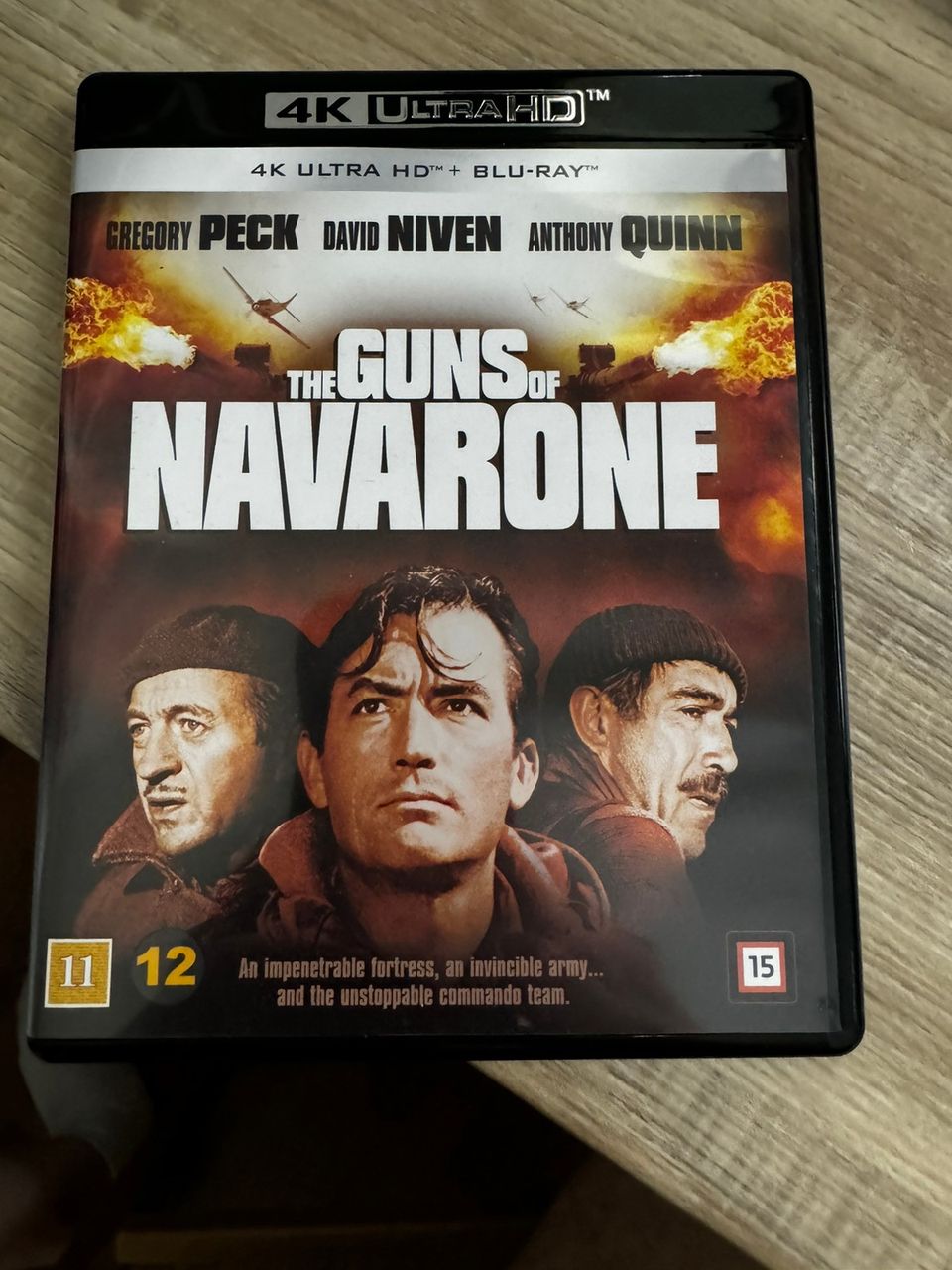 Guns of Navarone 4k + blu-ray