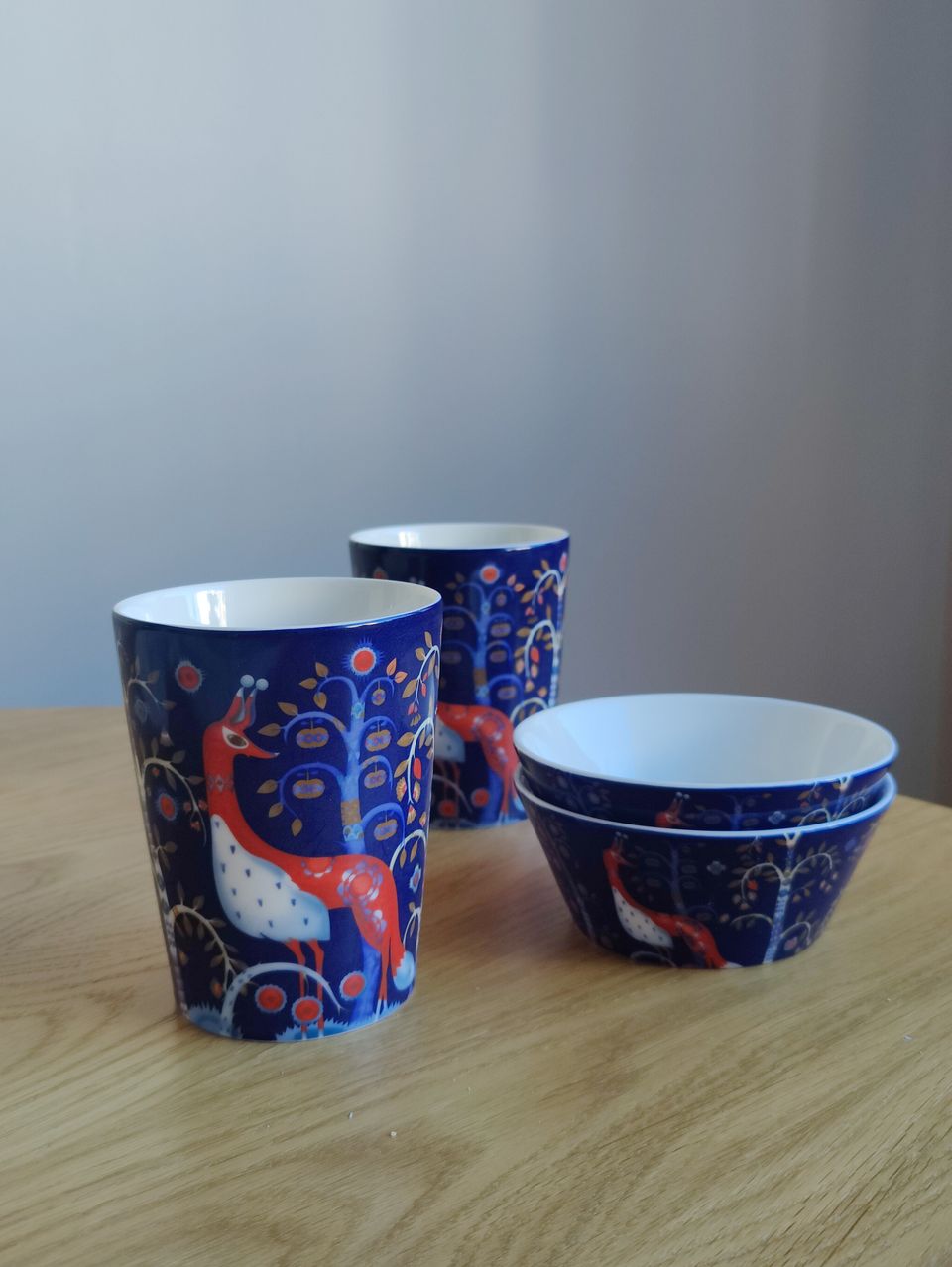 Iittala Taika mukit ja pienet kulhot