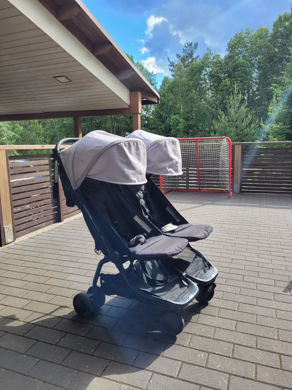 Mountain Buggy Nano Duo, tupla matkarattaat