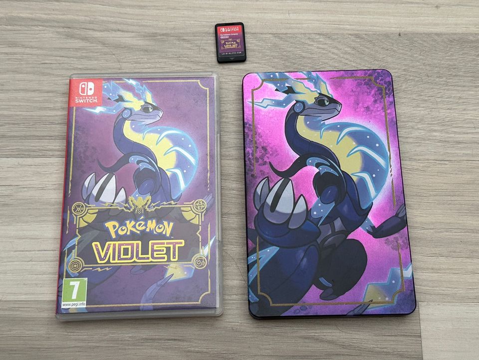 Pokemon Violet Steelbook edition