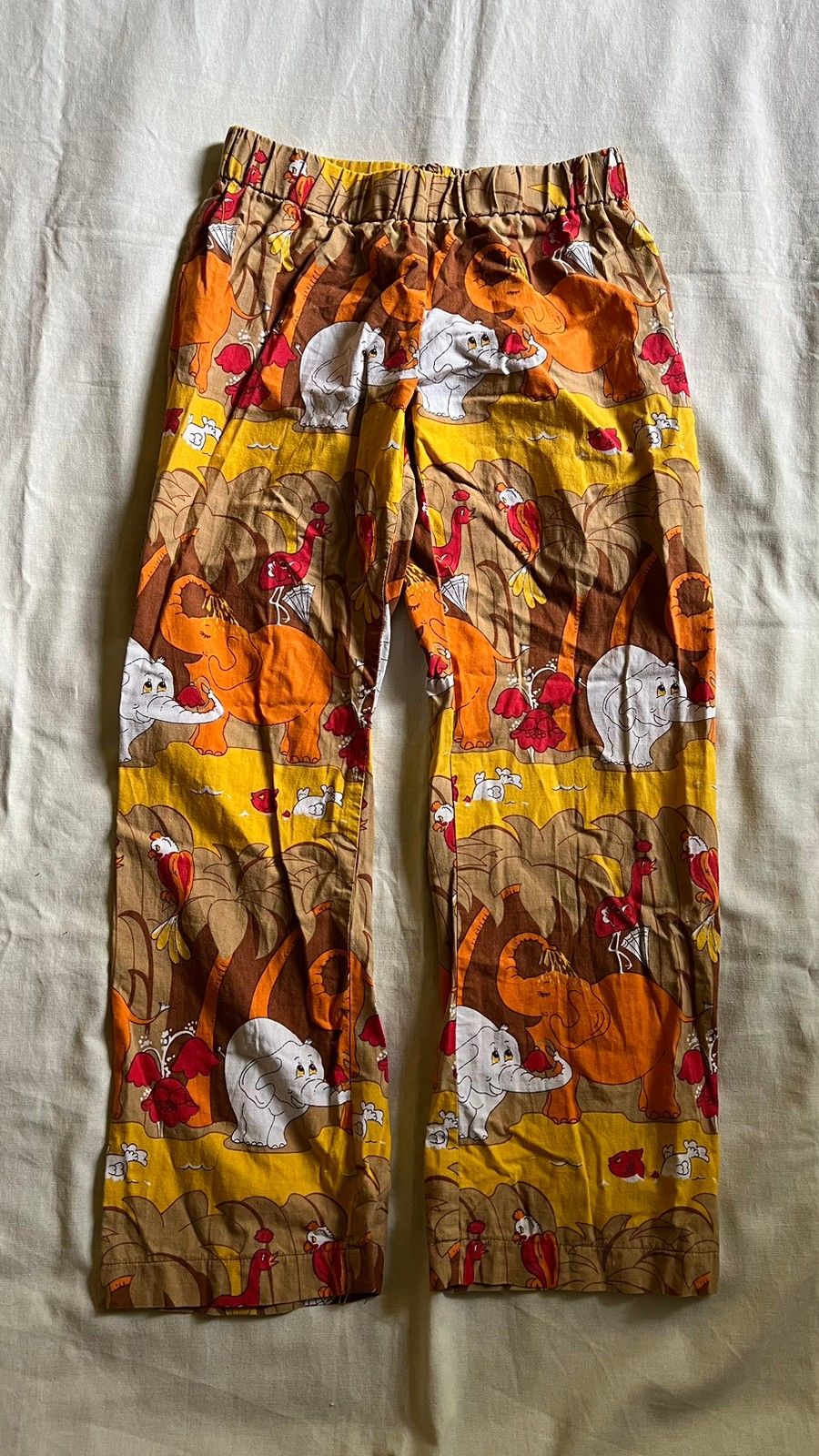 Retro Lakanasta Pyjamahousut. Xs.